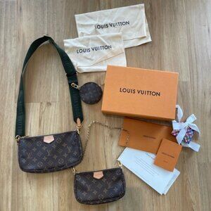 Louis Vuitton Multi Pochette Accessoires Fashion Crossbody